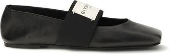 Givenchy Ballerinas, female, Black, Size: 6 US Sliced Square Ballerinas