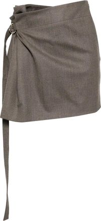 Monse Gonna a righe - Toni neutri