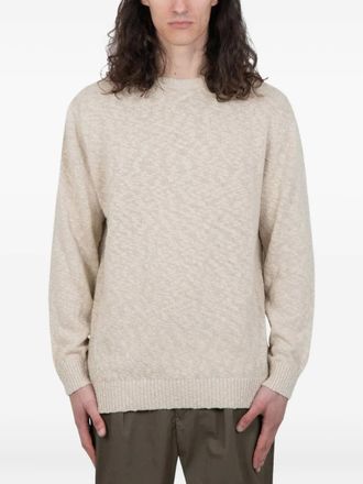 Beams Plus Maglione girocollo 5G - Toni neutri