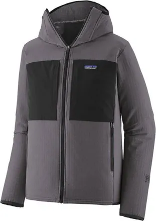 Patagonia R2 Techface Hoody Fleecejacke f&uuml;r Herren | grau