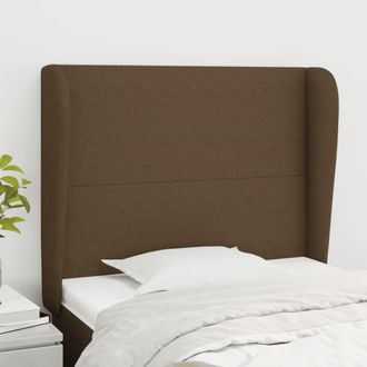 vidaXL Cabecero Con Orejas De Tela Gris Claro 103x23x118/128 Cm Vidaxl