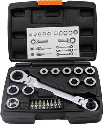 OEM Juego De Llaves De Vaso - Juego De 36 Llaves De Vaso Ajustables Snap-on, Ideal Para Reparaciones De Autom&oacute;viles Y Del Hogar