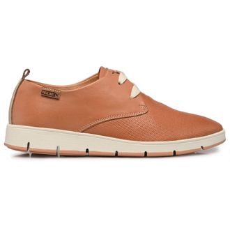 Pikolinos Madrid W8A Leather Womens Lace Up Shoes - Blush - Size:UK 7-7.5