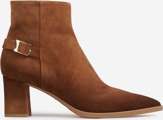 Santoni Booties Suede Leather