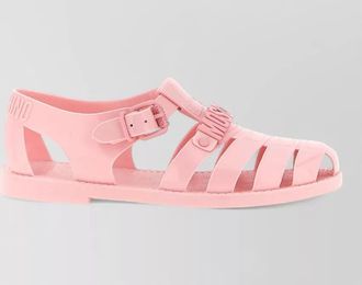 Moschino pvc jelly sandals
