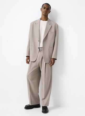 Le 31 Mens Loose pleated comfort-waist pant Imported from Seoul