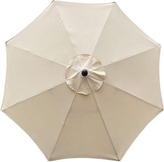OEM Funda De Repuesto Para Sombrilla, 8 Varillas, 3 M, Impermeable, Resistente A Los Rayos Uv, Tejido De Repuesto, Color Beige