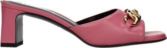 Versace Mules con tacco - - Shoes - Donna - Rosa - 35 EU
