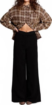 Maude Stevie Wide Leg Pants In Black