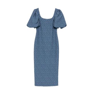 Max Mara Midi Dresses, female, Blue, Size: XS Midi Dresses