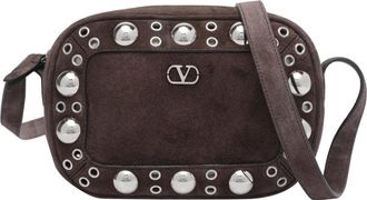 Valentino Garavani Suede Nellcote Crossbody Bag