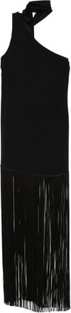 Taller Marmo Fringed Dress - Womens - Elastane/Viscose/Acetate