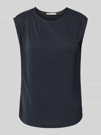Christian Berg Top mit gelegten Falten in Black, Gr&ouml;&szlig;e 38