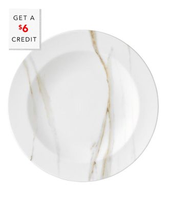 Wedgwood Vera Wang For Wedgwood 9In Venato Imperial Soup Bowl With $6 Credit