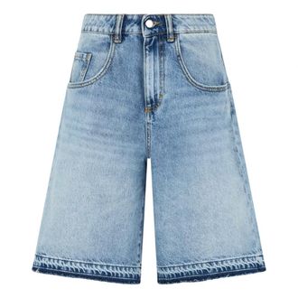 Icon Denim Los Angeles Denim Shorts, female, Blue, Size: W25 Denim Bermuda Shorts