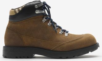 Burberry Suede Moor Hiking Boots