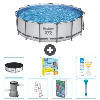 Bestway Piscina Bestway Steel Pro Max Redonda - 488x122 Cm - 8-piezas S532