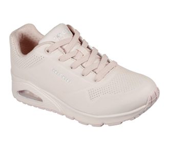 Skechers Womens Uno Frosty Kick Sneakers In Light Pink