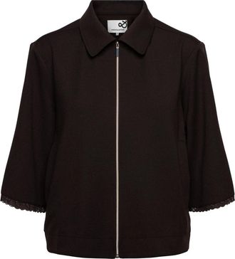 &Co Woman Ginni Jas - Dames - Zomerjassen - Bruin - S - Polyester - Jassen
