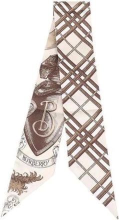 Burberry Pre-owned Scarves, female, Beige, Size: ONE SIZE Pre-owned Scarf 8116989