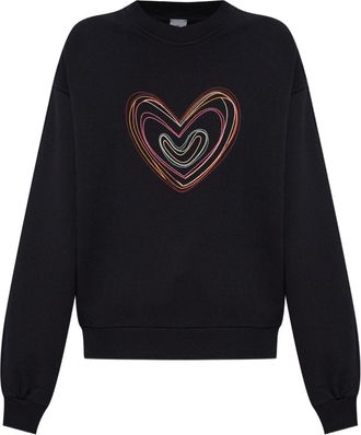 Paul Smith Swirl Heart Cotton Sweatshirt