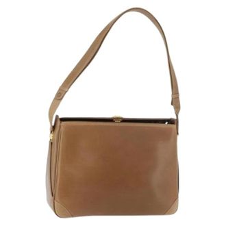 Gucci Pre-owned Shoulder Bags, female, Brown, Size: ONE SIZE Pre-owned Vintage Shoulder Bag