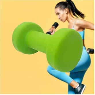Trade Shop Trade Shop - Manubrio Singolo 4 Kg In Vinile Allenamento Esercizi Casa Palestra Workout Fit