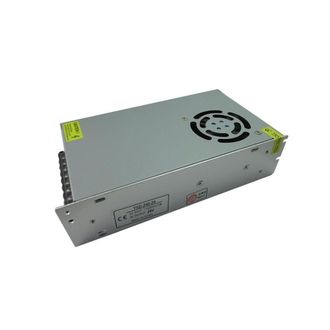 Trade Shop Trade Shop Traesio - Trade Shop - Alimentatore Stabilizzato Switch Trimmer 24v 15a Ventiquattro Volt Con Ventola