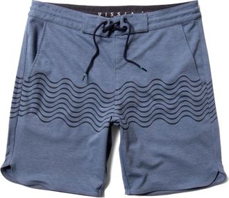 Vissla Mens Locker Eco 18.5 Sofa Surfer Shorts Blue S
