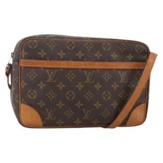Louis Vuitton Pre-owned Cross Body Bags, female, Brown, Size: ONE SIZE Pre-owned Monogram Canvas Shoulder Bag