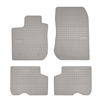 OEM Alfombrillas De Goma Para Coche: Dacia Logan Ii Sed&aacute;n, Familiar (2012-2020) - Color Gris A Juego