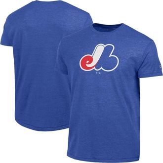 Champion Mens Champion Blue Montreal Expos Cooperstown Logo Tri-Blend T-Shirt at Nordstrom, Size Medium