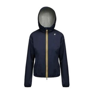 K-Way K-Way, Light Jackets, female, Blue, Size: XS Stylish Light Jacket