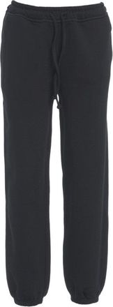 Closed Relaxed Fit Organic Cotton Joggers With Adjustable Waist And Ribbed Cuffs