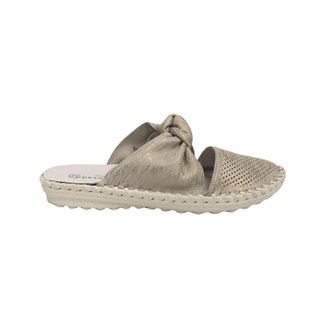 bernie mev. Womens Slip On Taupe Shimmer Shoes In Cream