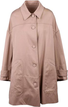 Dries Van Noten Soprabito - Dames - Mantel - Roze - S - Katoen - Jassen
