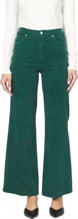 Dear John Denim Fiona Corduroy Wide Leg Pants In Rainforest