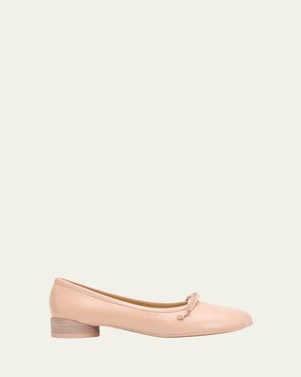 Maison Margiela Anatomic Leather Ballerina Pumps
