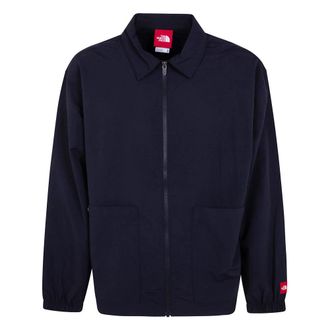 The North Face Redbox Nylon Shirt met Lange Mouwen - Heren - Outdoorjassen - Blauw - XS - Nylon - Fitness