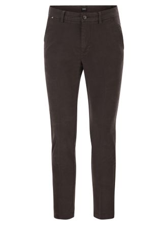 HUGO BOSS Slim Fit Stretch Cotton Chino Trousers