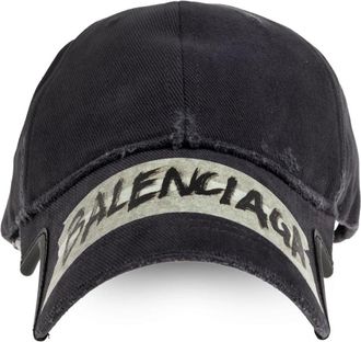 Balenciaga Caps, male, Blue, Size: M Baseball Cap