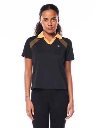 Sergio Tacchini Adelina Polo in Black Beauty at Nordstrom, Size Xx-Large