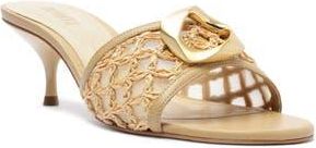 Schutz Olga Sandal in Caramel/Egg Shell at Nordstrom Rack, Size 10.5