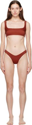 The Attico Two-Piece Triangle Bikini In from $273.00 - on