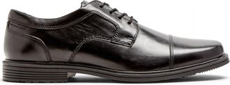 Rockport Mens Taylor Cap Toe Shoe In Black