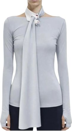 Vivetta Mujer, Camisetas, Azul, Talla: S