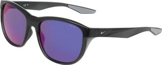 Nike Explore Flow Io 0101X - unisex - Zonnebrillen - Grijs - 55 MM - Accessoires
