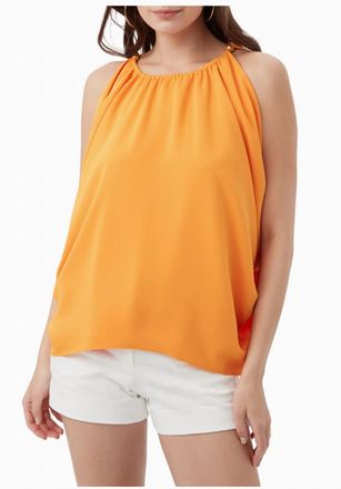 Trina Turk Amos Top In Clementine