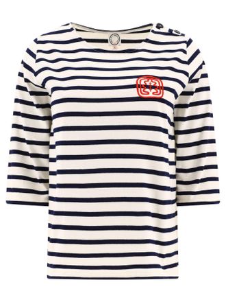 Tシャツ・カットソー Ines de la fressange T-shirt with logo Women's Ines De La Fressange T-Shirts - up to −35% | Stylight