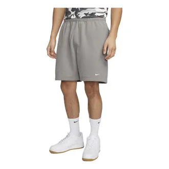 Nike Solo Swoosh French Terry Shorts Grey DX0818-029